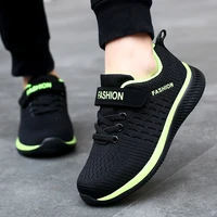 2021 fashion kids sport shoes boys hookloop running sneakers breathable mesh casual sneakers children walking shoes 5 12 years