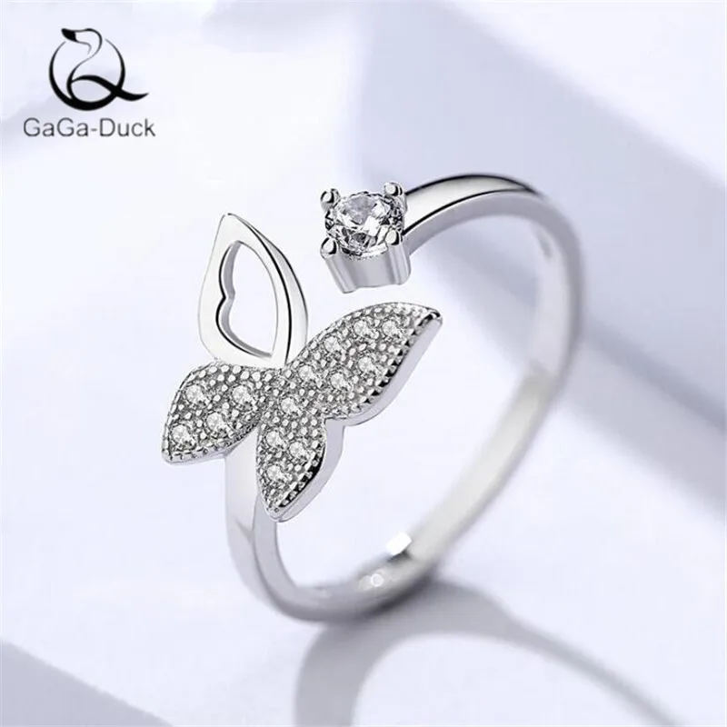 Новые Красивые изысканные кольца в виде насекомого из стерлингового серебра 925