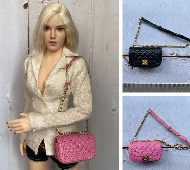 

1/6 Scale Satchel Handbag Fashion 2 Colors For Female Body Accessories fit 12inches body