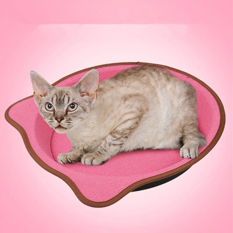 

Прочная Когтеточка для кошек, кровать для щенков, кошек для отдыха и развлечений, коврик для кошек, портативные принадлежности