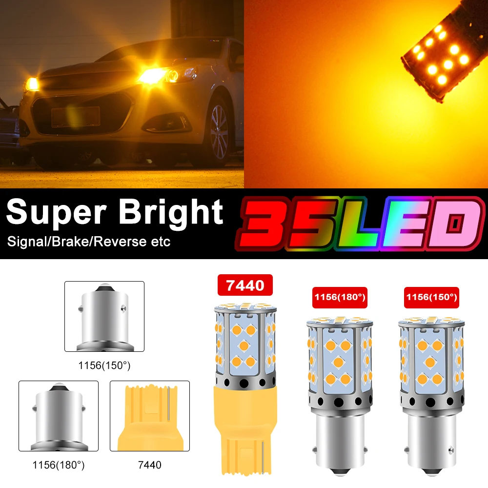 4 шт. светильник с поворотным сигналом противотуманный Canbus Free без гипервспышки