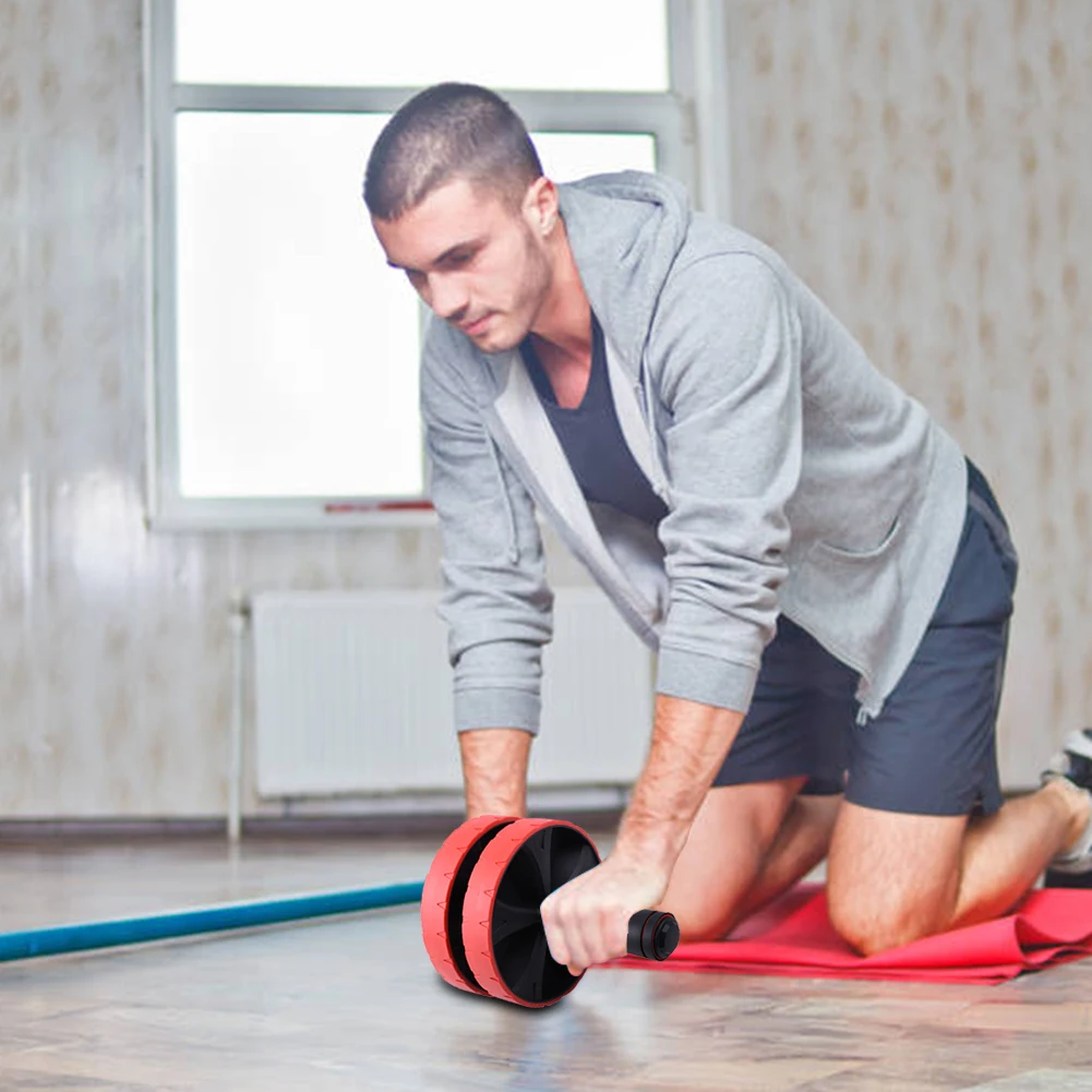

AB Roller with Mat Non-slip 30cm Tire Abdominal Wheel for Arm Waist Leg Exercise Home Gym Fitness Equipment Muscle Trainer