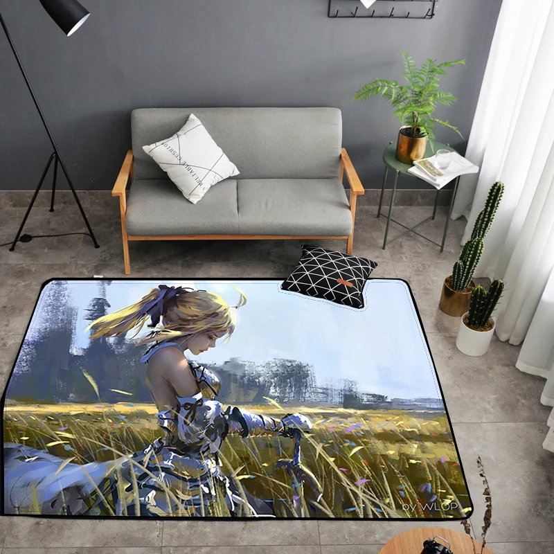 Мультяшный ковер судьба Придверный коврик нескользящий для спальни | Дом и сад