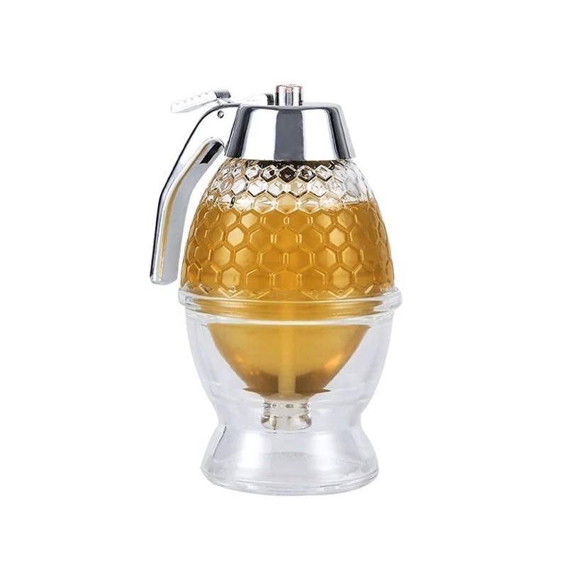 Креативная Акриловая банка для меда расческа диспенсер креативная бутылка соуса