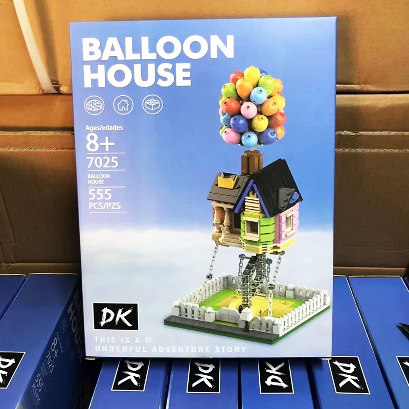 

NEW MOC Balloon House Tensegrity Sculptures Anti Gravity Dynamics Physics Balance Building Blocks Kit Classic Bricks Toys Gifts