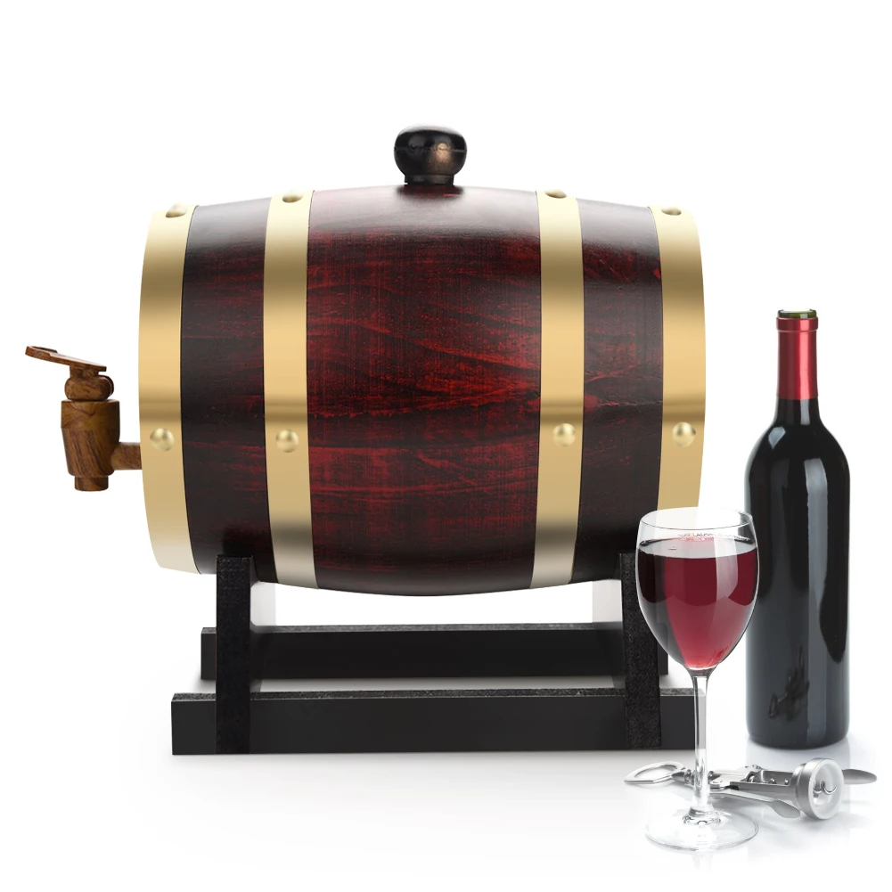 1 5 Лоак сосновая бочка для хранения вина специальный ведра Пивные Бочки более