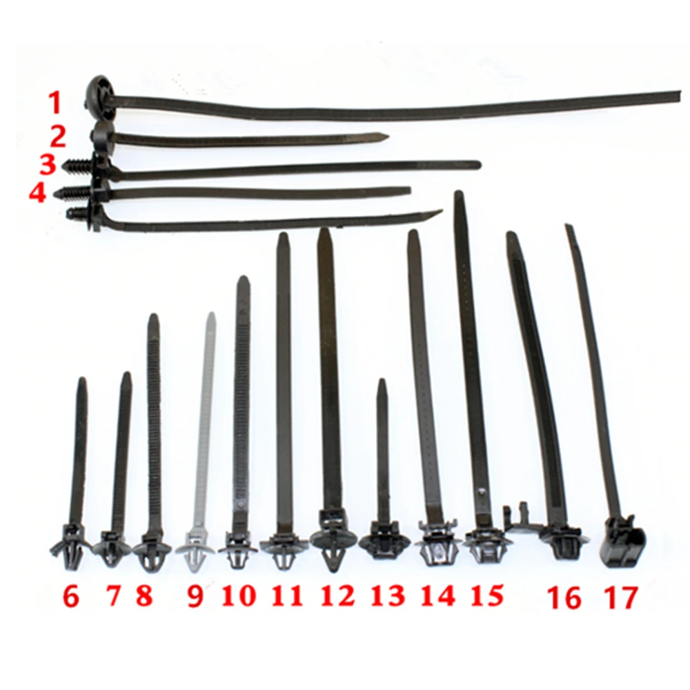 10 шт. Автомобильная балка шасси линия трубы Отделка фиксированная проводка жгут