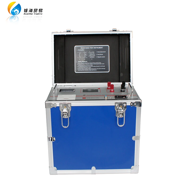 

Fast Speed 20A Winding Resistance Test Equipment Transformer DC Resistance Measuring Instrument