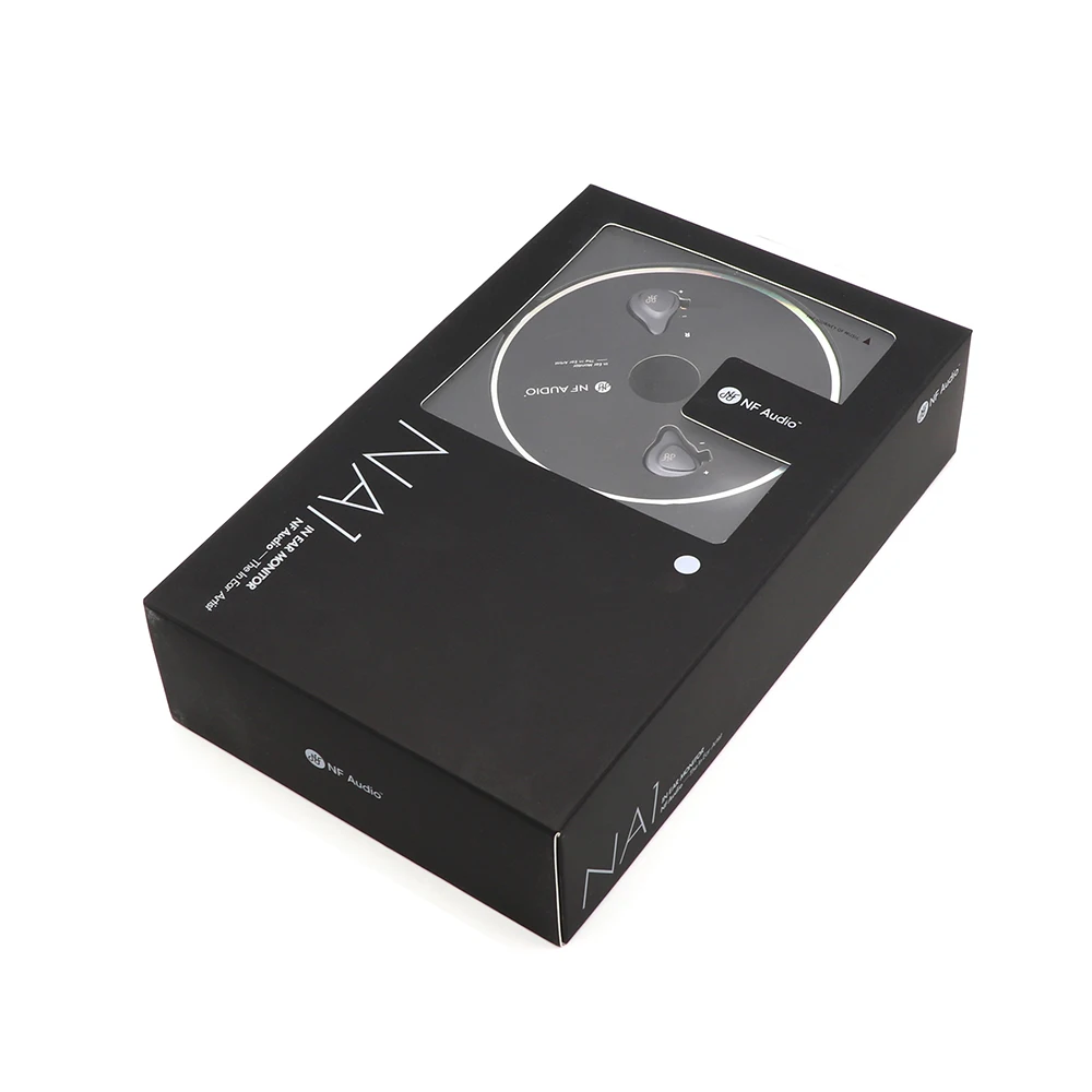 NFAUDIO NA1 Динамический драйвер HiFi наушники-вкладыши со съемным 2Pin кабелем для аудиофила