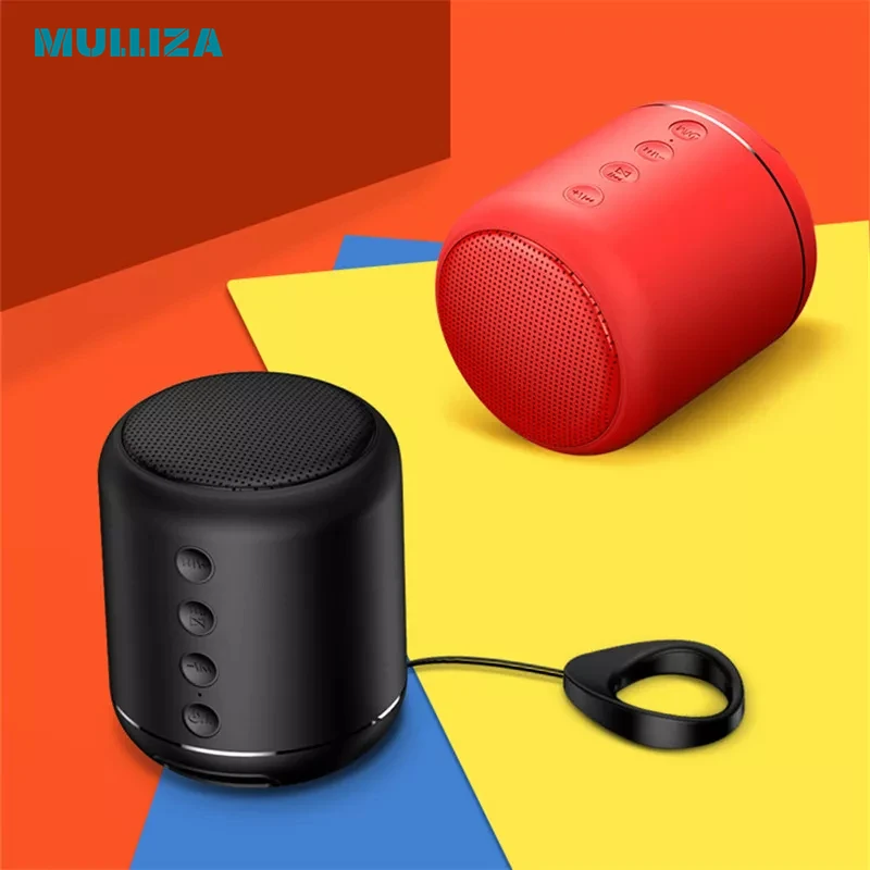 

Cylindrical wireless Bluetooth audio outdoor Mini waterproof card subwoofer sports small speaker lovely portable simple gift