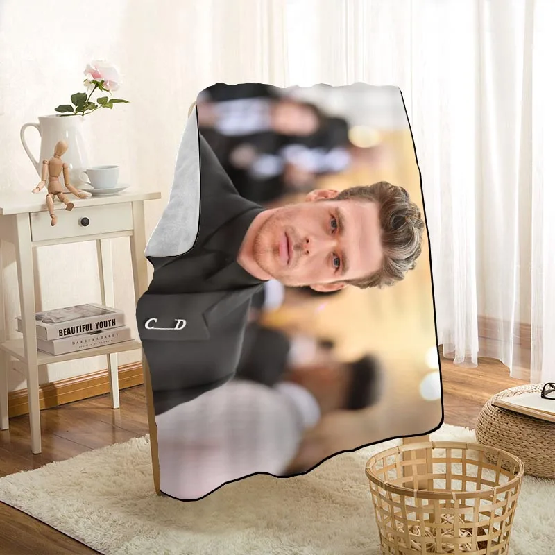 Современное популярное одеяло Ричард Мэдден для дивана/кровати/автомобиля