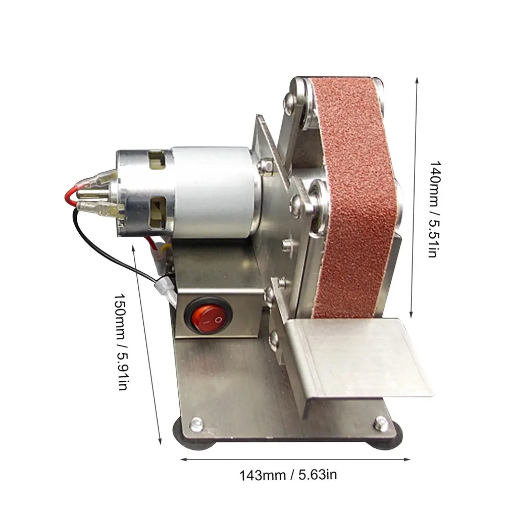 Многофункциональный измельчитель мини-Электрический ленточный шлифовальный