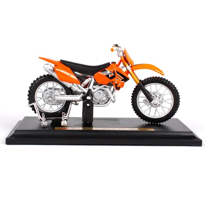 Maisto 1/18 1:18 Масштаб KTM 525 SX Мотоциклы мотоциклы литье под давлением дисплей модели