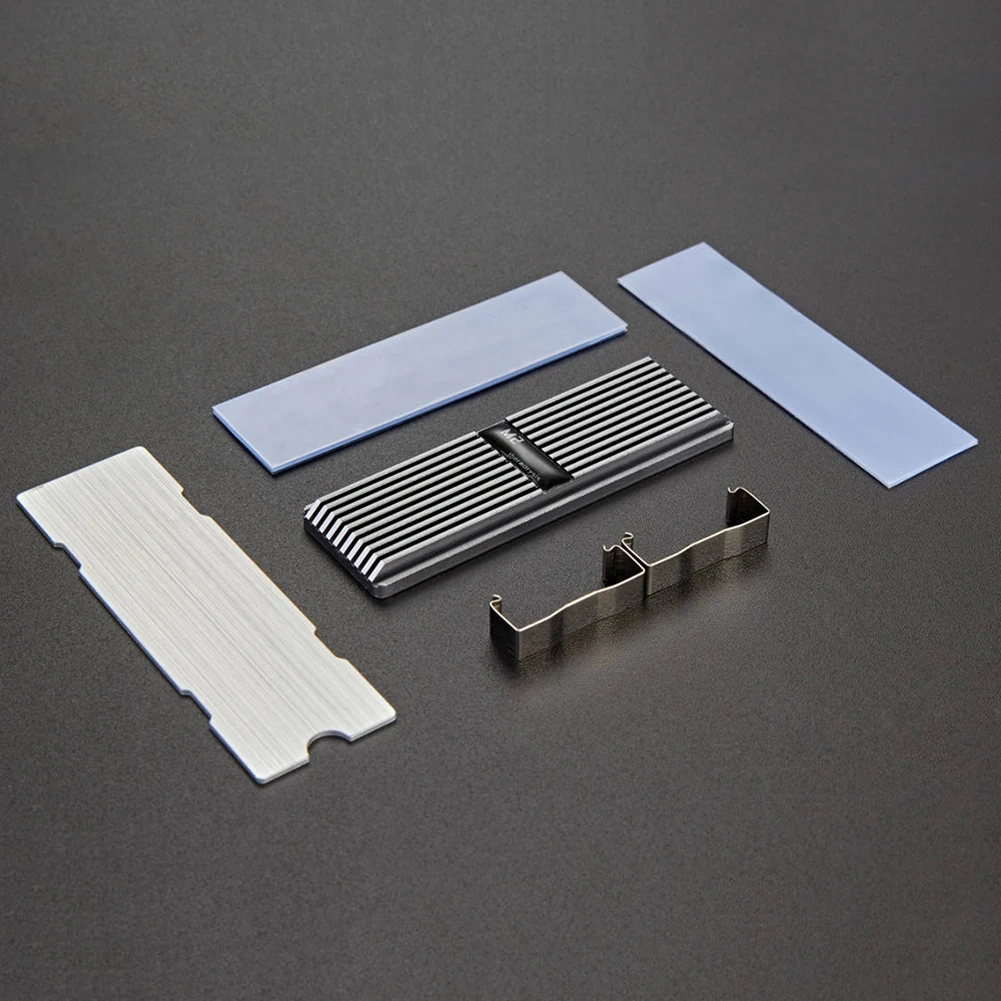 

M.2 2280 SSD Thermal Cooling Pad for Desktop PC Aluminum Solid State Disk Heatsink Heat Dissipation Radiator