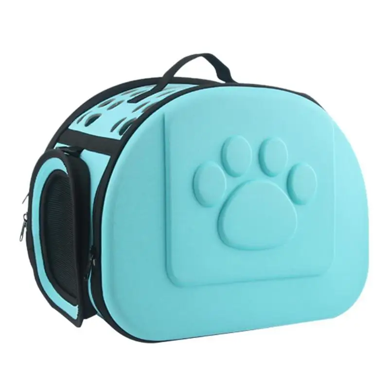 Sky Blue EVC Pet Carrier сумка для собак клетка для переноски кошки портативный складной для путешествий на открытом воздухе кошка щенок сумка для переноски сумки товары для домашних животных - Цвет: Sky Blue