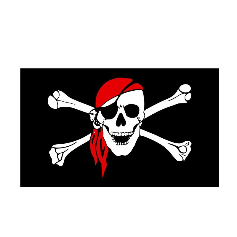 Модный стикер для автомобиля Aliauto пиратский флаг Череп автомобильные аксессуары