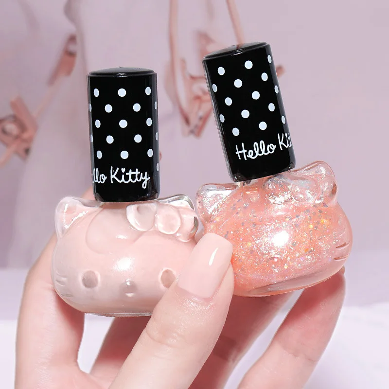 

10ml/Bottle Cartoon No-Bake Quick-Drying Non-Peelable Nail Polish Colors Lovely Waterproof And Odorless DIY Nail Polish Gel