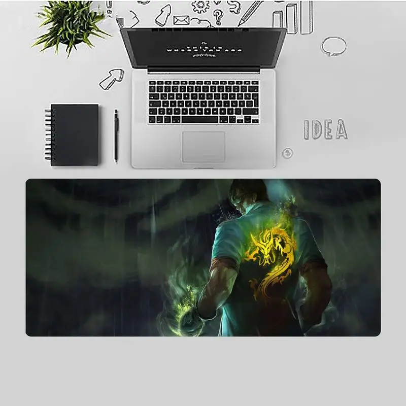 

League of Legends Gaming Player desk laptop Rubber Mouse Mat Desk Table Protect Game Office Work X XL Non-slip Laptop Cushion