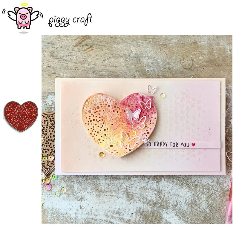 Свинья для рукоделия металлический Трафаретный вырубной штамп die отверстие