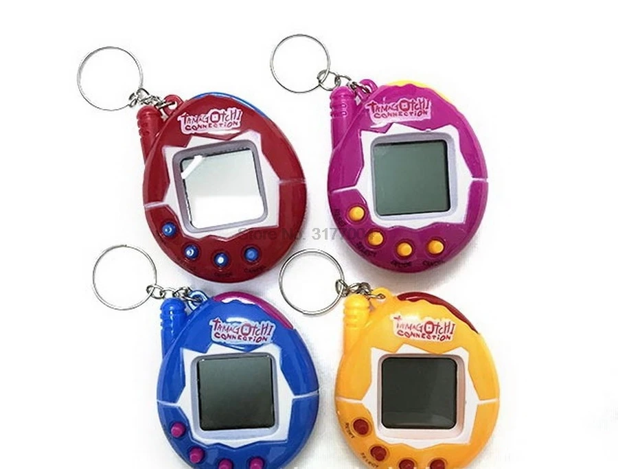 DHL 100pcs Funny Unisex Electronic Pet Button Virtual Included Tamagotchi 2 1 Machine Electonic | Игрушки и хобби