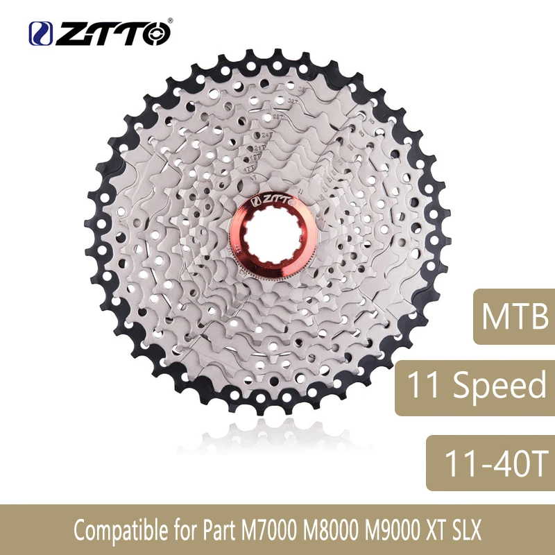ZTTO горный велосипед MTB 11 скоростная кассета S 40T части велосипеда Cassete Freewheel
