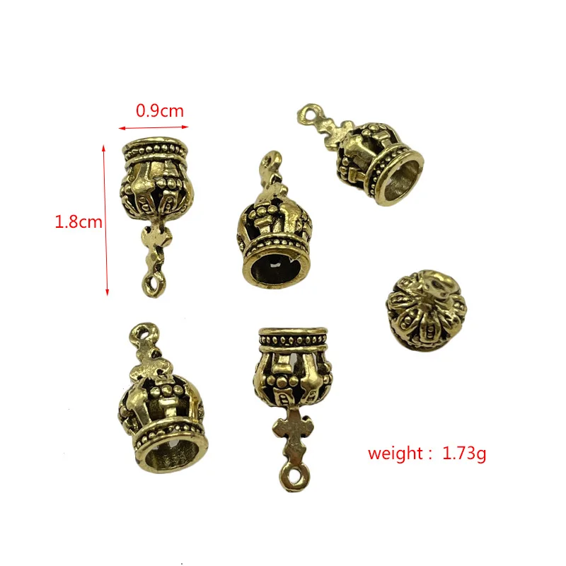 JunKang 15 шт. популярные милые Полые корона ожерелье браслет DIY ювелирные аксессуары