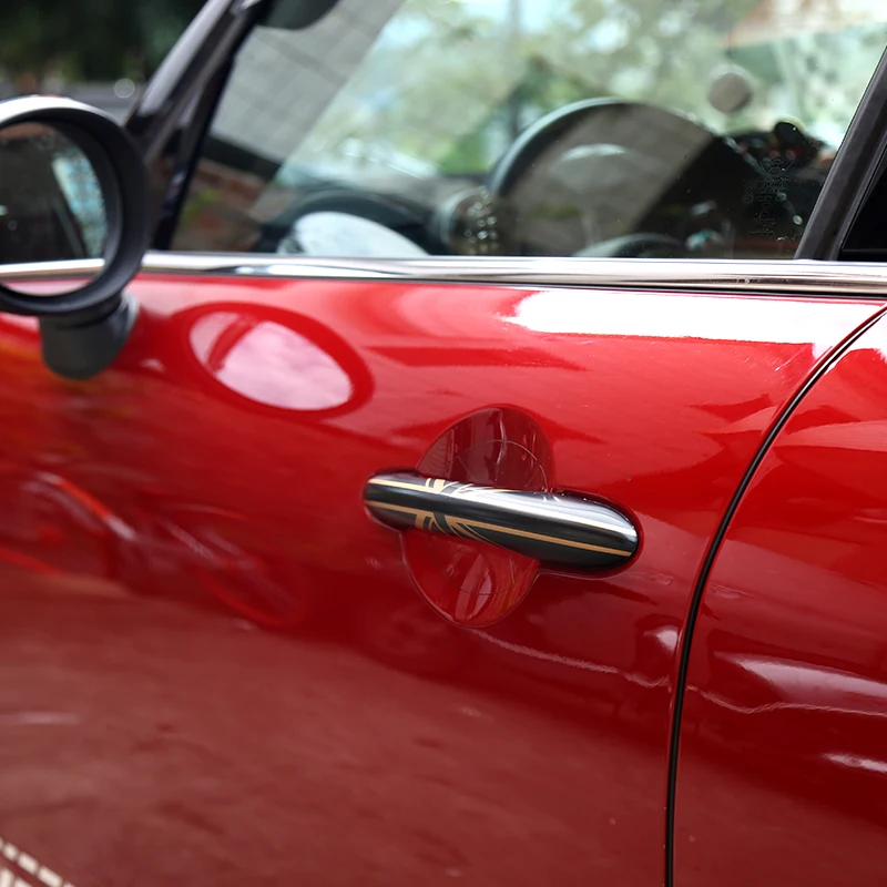 2Pcs Car Styling Door Handle Cover Knob Case Shell Housing Sticker For Mini Cooper One S R55 R56 R57 R59 R61 Accessories | Автомобили и