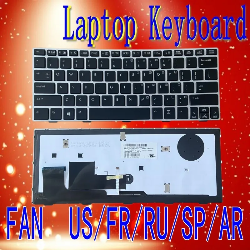 

Laptop Keyboard for hp elitebook 810 g1, g2, g3 backlight