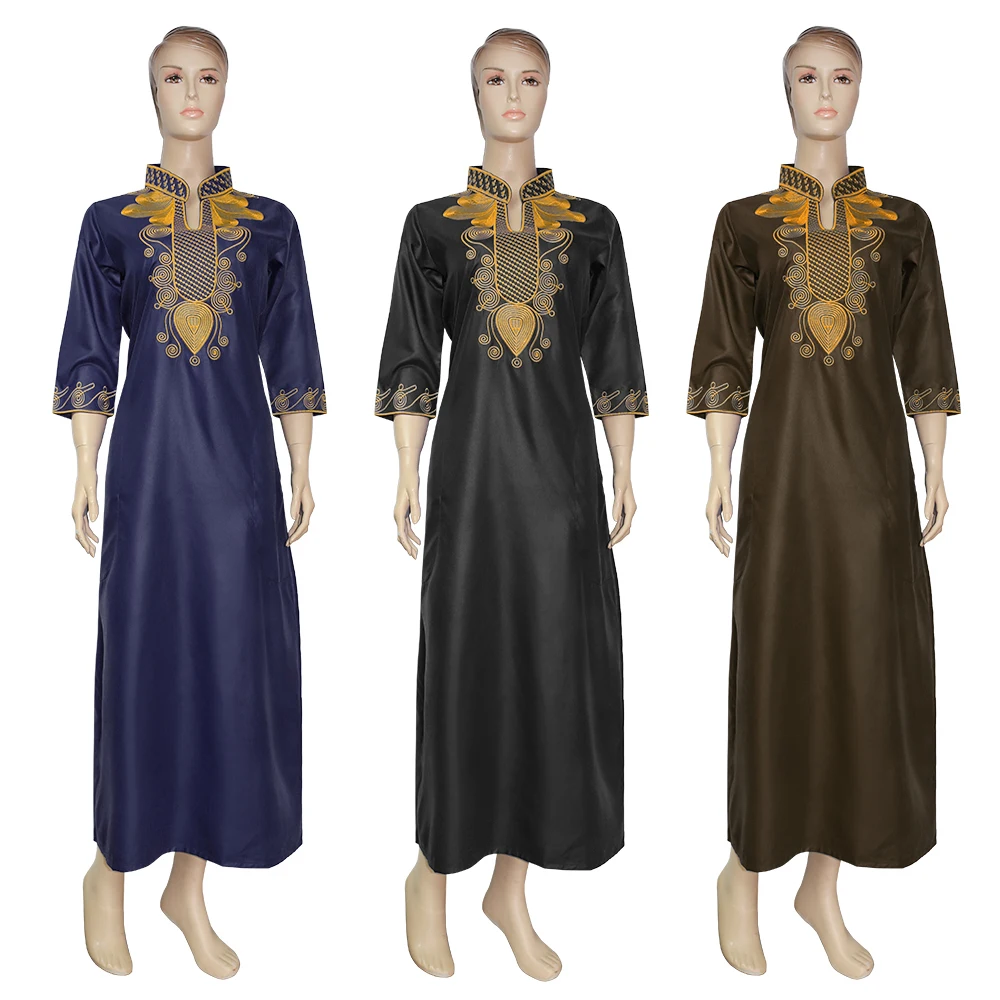 Женское платье кимоно в мусульманском стиле|Мусульманская одежда| |