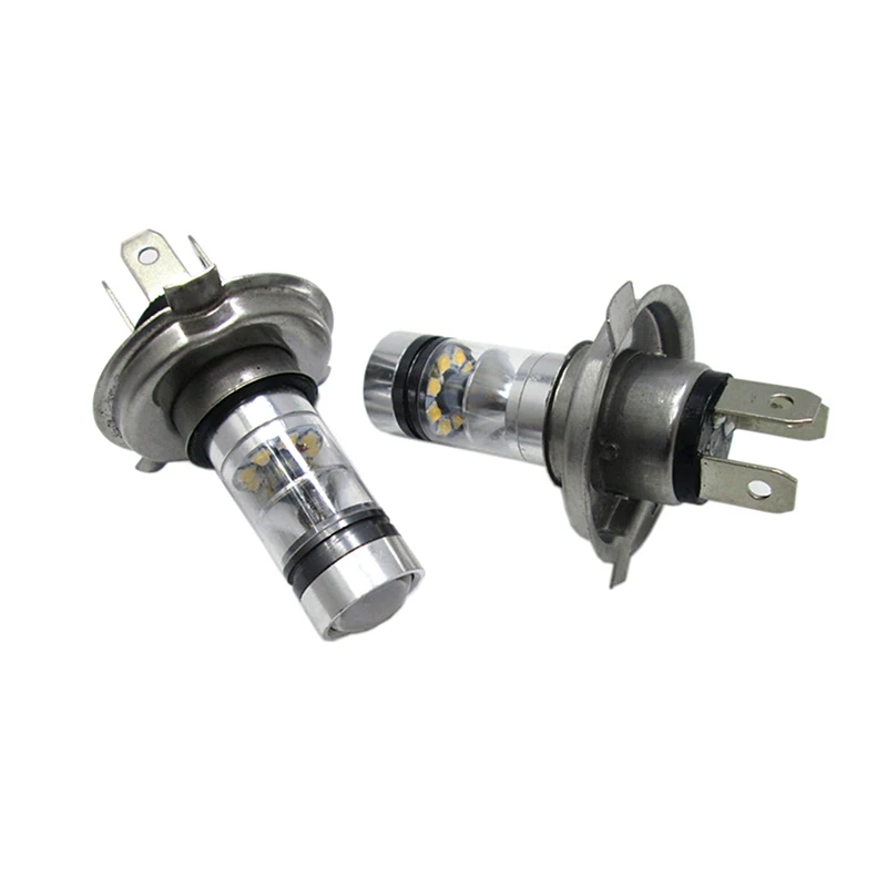 2PCS H4 LED Bulb White Car Motorcycle Headlight High Power 8000K Fog Light Driving 1800LM For Truck | Автомобили и мотоциклы