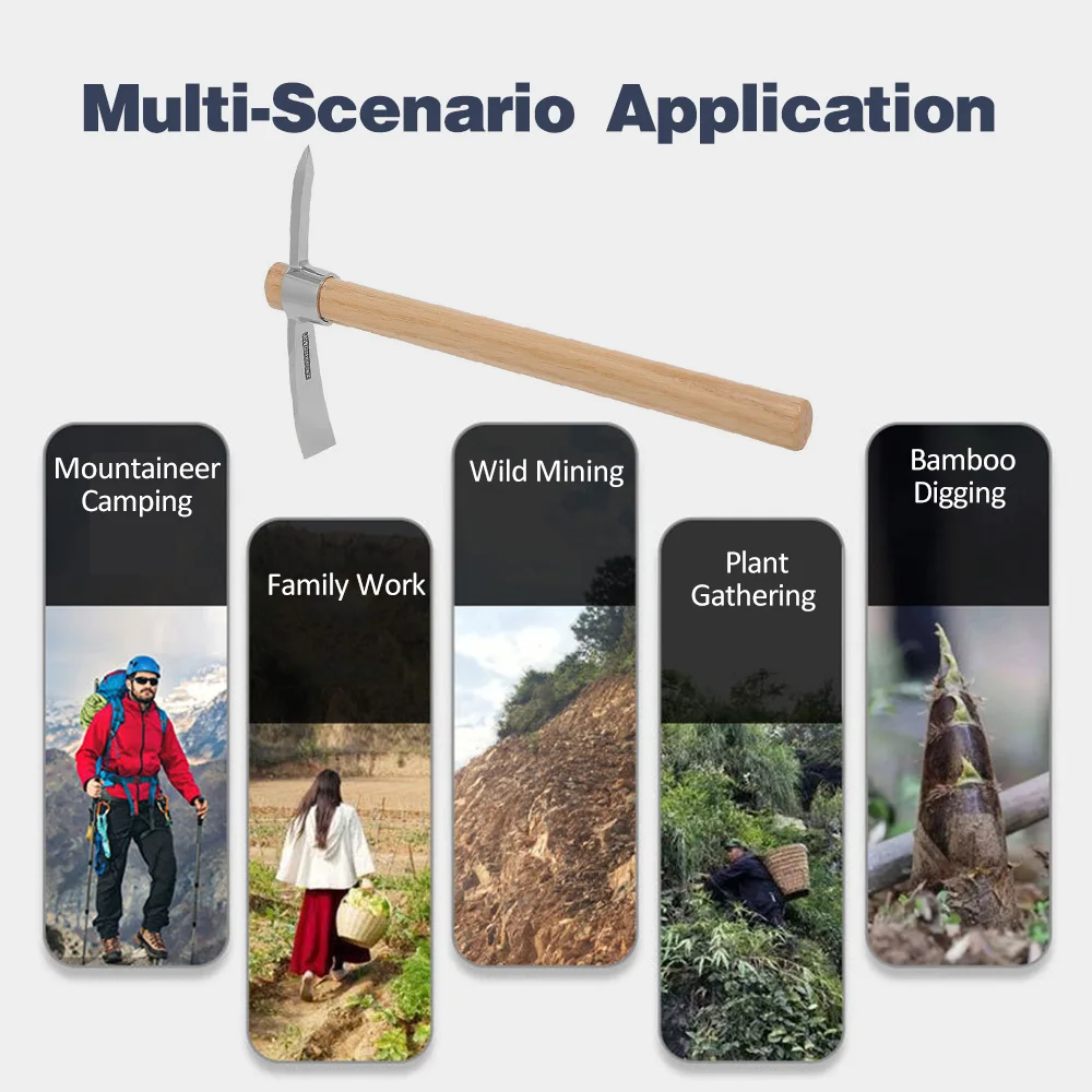 Многофункциональный топор для кемпинга на открытом воздухе тяжелый из