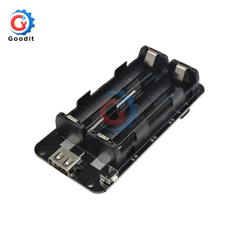 

Плата расширения литиевой батареи 18650, держатель, литиевые батареи, Зарядные платы 5 В/3 А, 3 В/1 А, мобильная Плата расширения питания