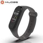 Ремешок для Mi Band 5, браслет на запястье для Xiaomi Mi Band 6, силиконовая резинка, резинка для Miband 3 4 5 6, Аксессуары для браслета, полупрозрачный