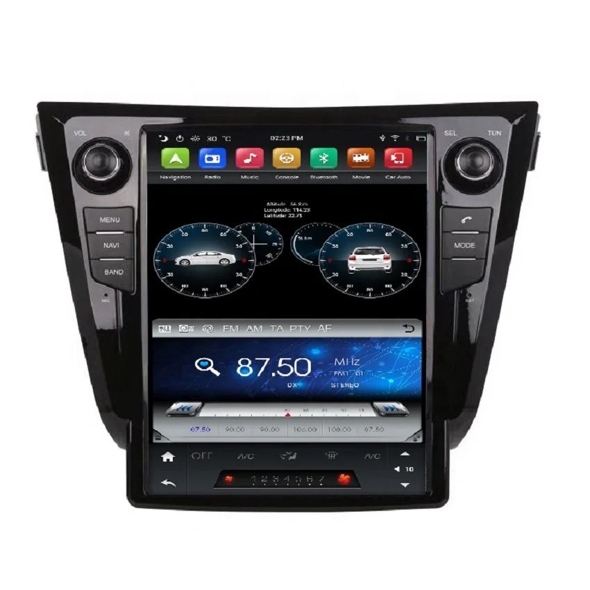 KD-12109 Tesla PX6 Android 9 Wifi автомобильное радио с Bluetooth Автомобильное видео Авто