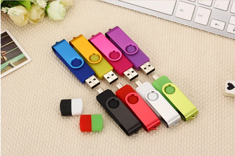Красочная OTG Флешка 128 Гб 64 ГБ 32 Android смартфон USB флэш-память 16 Стандартная карта