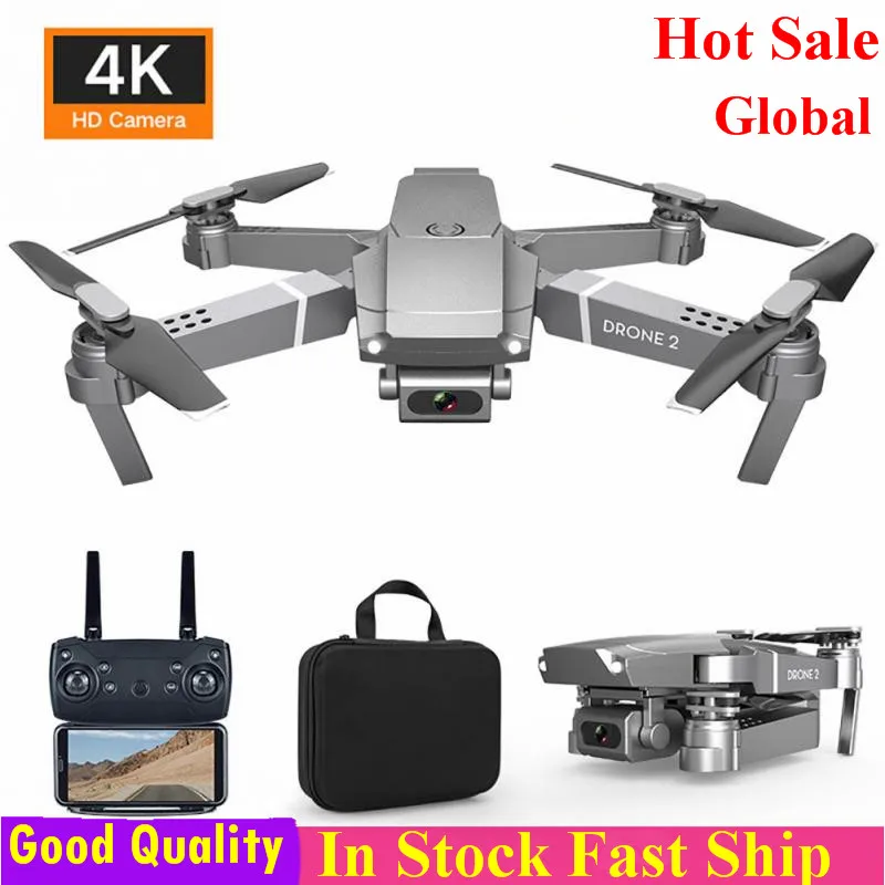 2020 Новый E68 WIFI FPV мини Дрон с широким углом HD 4K 1080P камера режим удержания высоты RC