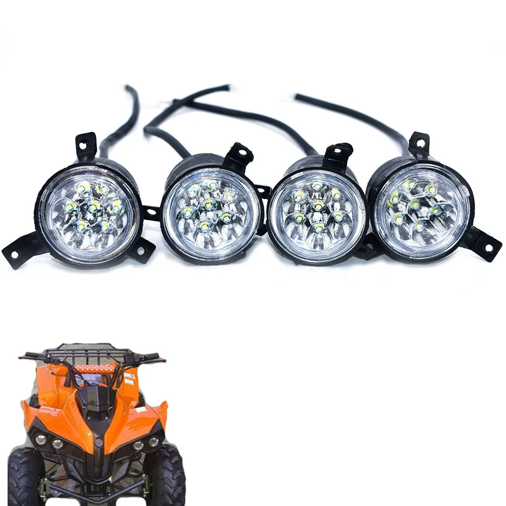 ATV light LED searchlight For 50cc/70cc/90cc/110cc/125CC Chinese 5inch 6inch 7inch 8inch Wheel off-road vehicle Quad Mini ATV