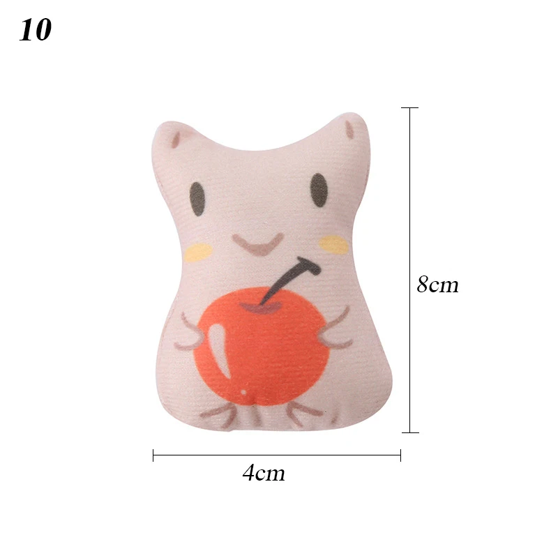 

Pet Supplies Cat Interactive Toy Finger Puppet Cute Animal Throwing Toys Plush Stuffed Catnip Funny Amuse Playing Kitten Toys