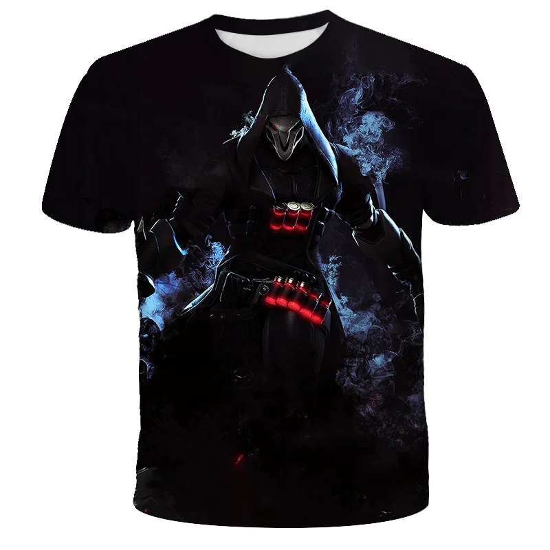 

Over-watch T-Shirt Children's T-Shirt Children for Boys a Boy Girls Kids Kid's Shirts Child Baby Toddler Tee Tops Clothing Short