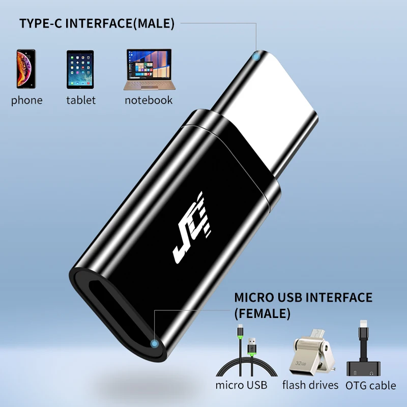 Haitun mi cro type C USB OTG кабель для передачи данных адаптер Oneplus 7 6t samsung S9 Plus Xiaomi A2 Red Note 7k 20