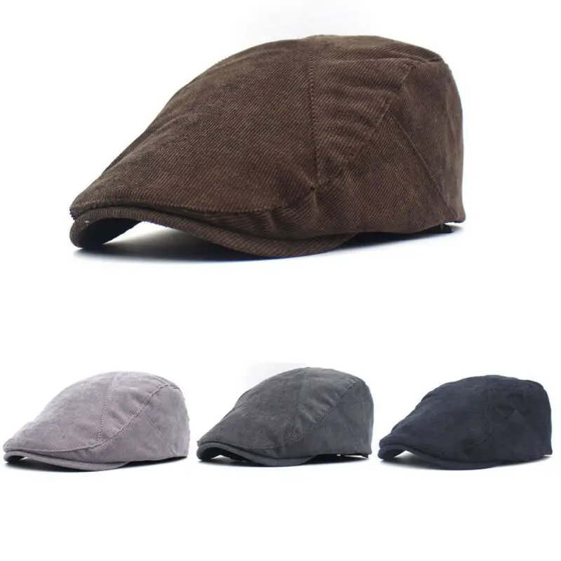 Новые мужские женские хлопковые вельветовые береты/газетные шапки/шапки Dr