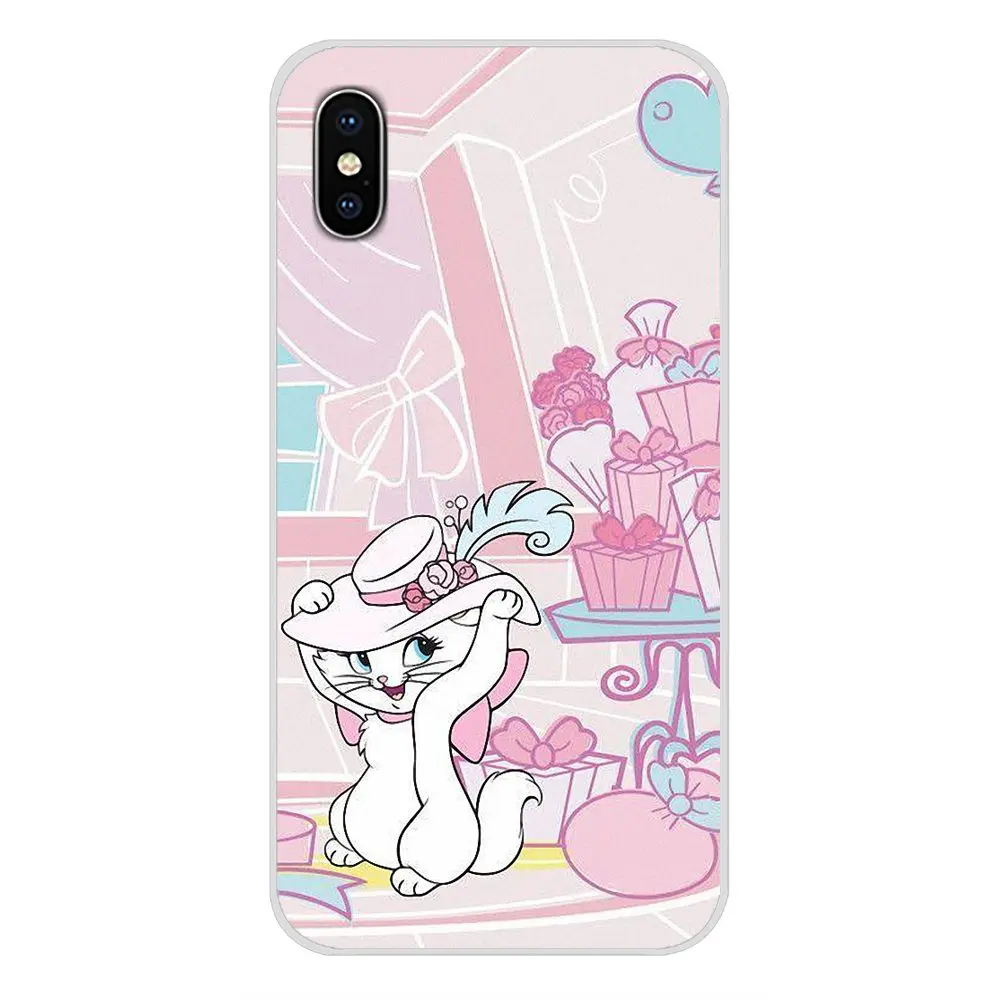 Accessories Phone Shell Cover Cartoon Aristochats Marie Cat For Xiaomi Redmi 4A S2 Note 3 3S 4 4X 5 Plus 6 7 6A Pro Pocophone F1 | Мобильные