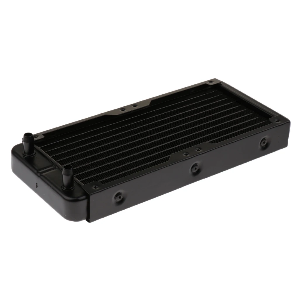 240 мм водный радиатор кулера для ПК cpu водяного охлаждения ряд прямой рот