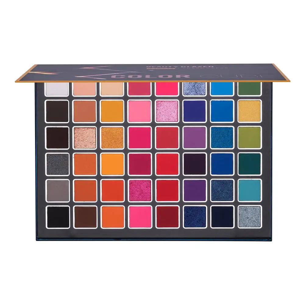 

Highly Pigmented Eye Fashion 48 Color Eyeshadow Palette Makeup Palette Contouring Powder Matte Shimmer Long Lasting Waterproof