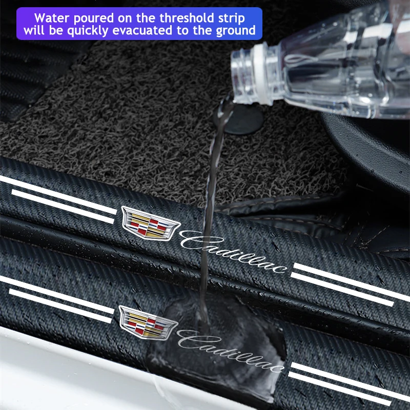 Наклейки на подоконники 4 шт. защитные аксессуары для Cadillac CTS ATS SRX BLS XLR XTS STS XT4 CT4 XT5
