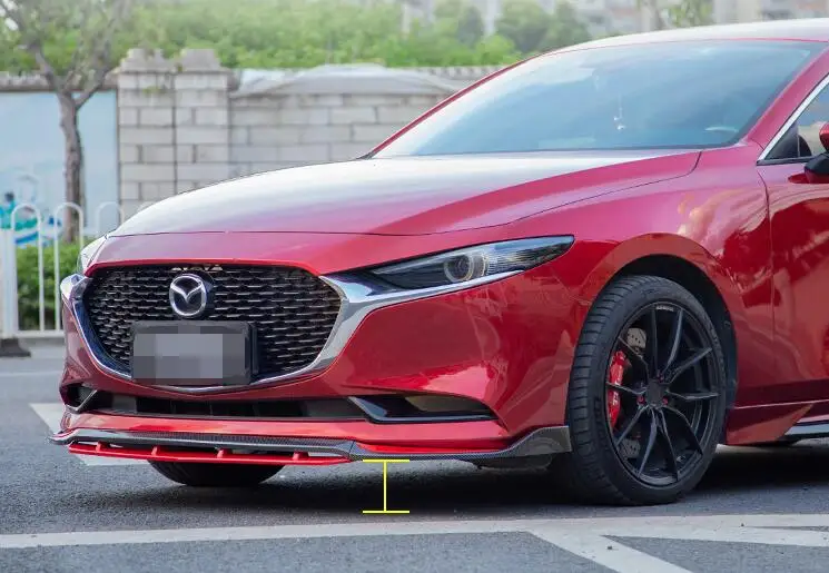 Для Mazda3 Axela Body kit спойлер 2020-2021 для 4DS задний передний бампер диффузор защитные