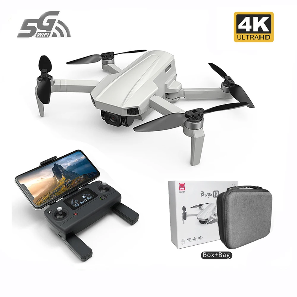 

GPS-Дрон MJX Bugs 19 со встроенным Wi-Fi FPV 4K HD-камерой