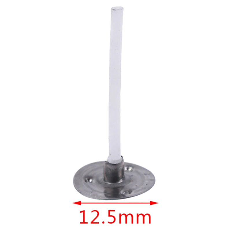 

100Pcs Candles Mold Wick Tabs Candle Sustainer Making Pure Cotton Smokeless Wicks Candle Accessories