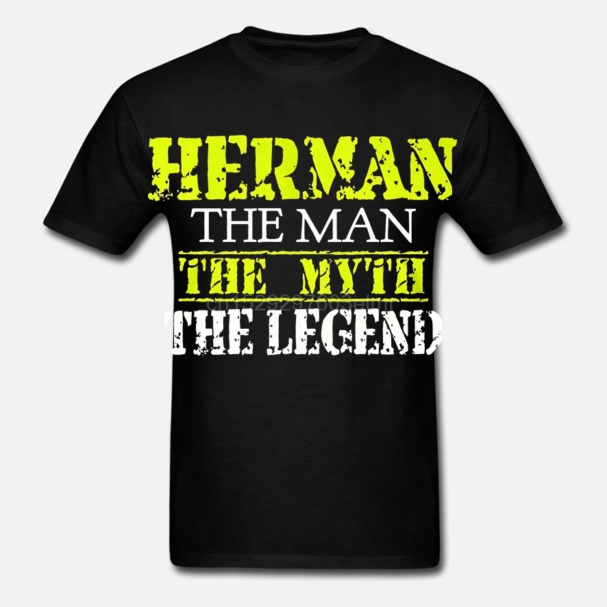 Мужская футболка The HERMAN tee женская футболка|Мужские футболки| |
