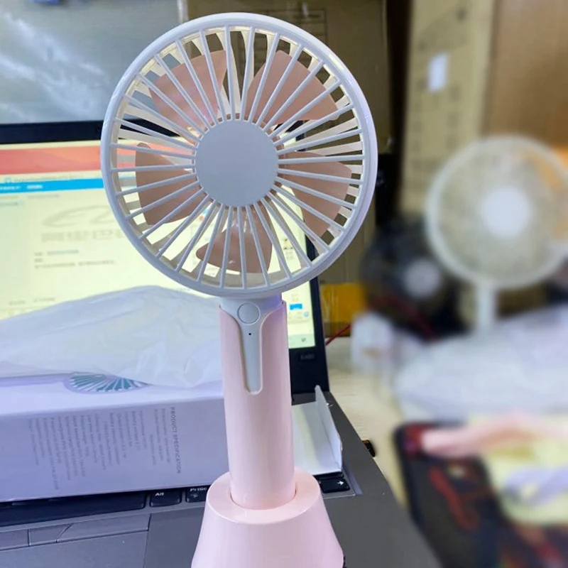 Ночной светильник с usb-зарядкой три скорости ветра офисный Настольный вентилятор